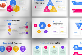 Geometric PowerPoint Infographic Template